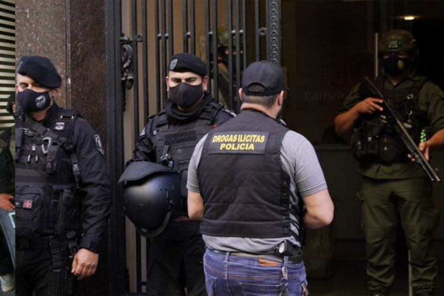 Tres detenidos y once kilos de cocaína secuestrados, el saldo de los allanamientos de ayer